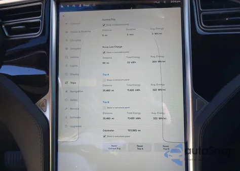 2015 Tesla Model S 60/70/85 from USA, damaged, VIN 5YJSA1H17FFP76273